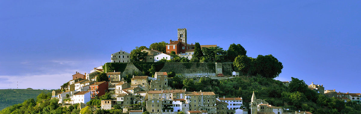 Motovun in Istria is an area for fine dining and: truffles!