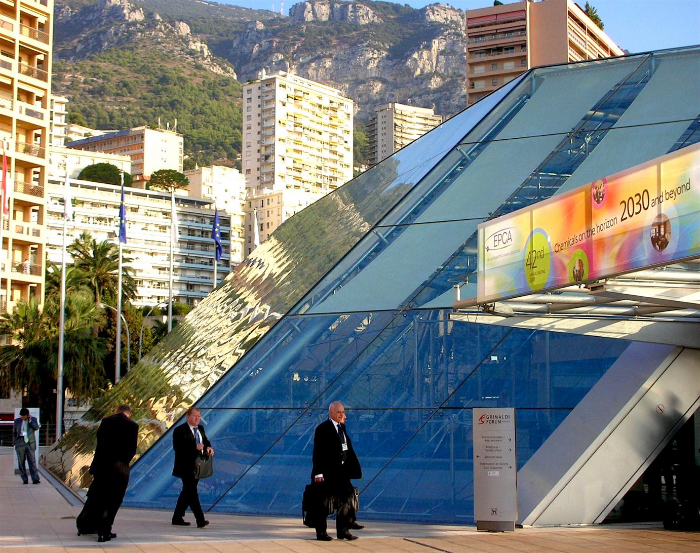 Das Grimaldi Forum in Monaco