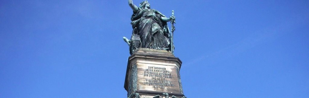 Above the River Rhine: Germania - the German Statue of Liberty