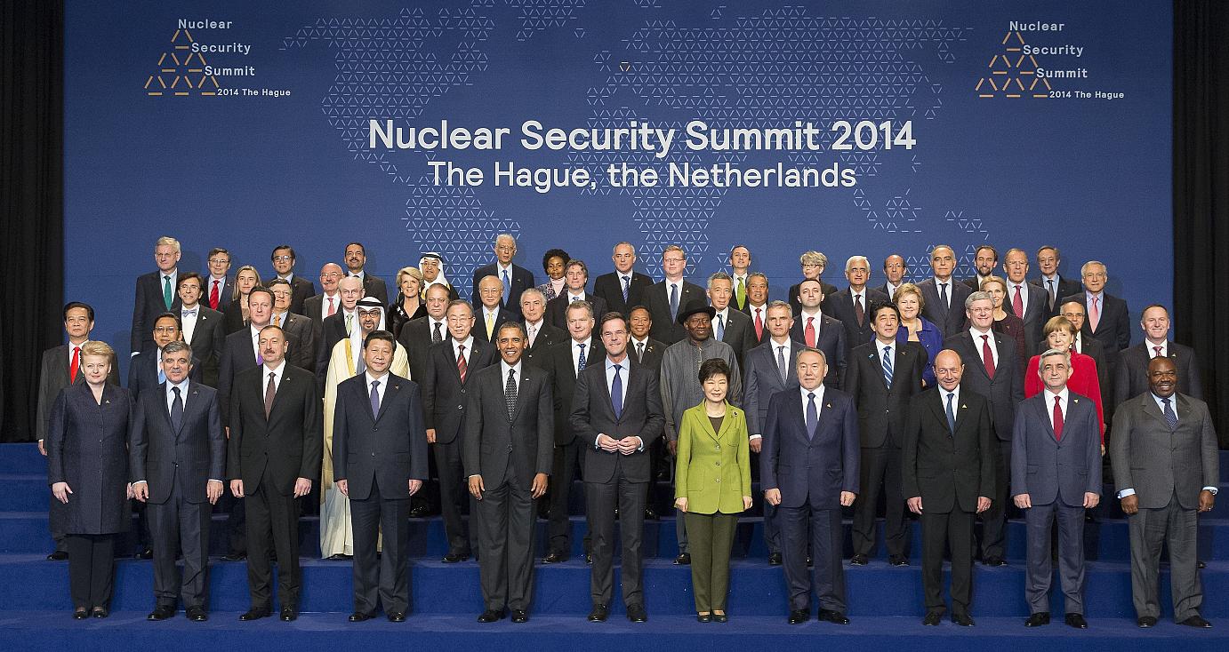 World Leaders at the The Hague Nuclear Security Summit 2014.