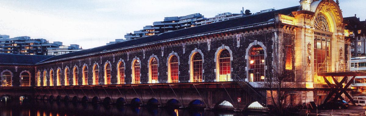 A hydro-electric power plant in Geneva/Switzerland converted into a venue: The Bâtiment des Forces Motrices