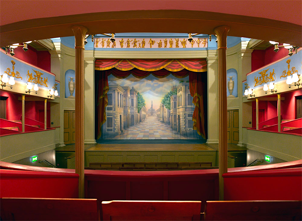 The interior of the Bury St. Edmunds theatre